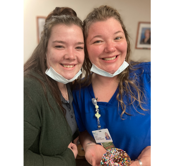 Nurses with Doughnut